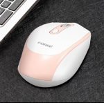 FOREV FV-F50 Wireless Mouse Office Lightweight -10m Range | Pink / White - Image 2