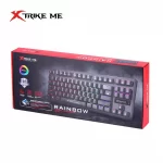 XTRIKE ME GK-979 Rainbow TKL Mechanical Keyboard - Blue Switches | Black - Image 8