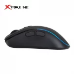 XTRIKE ME GMP-290 RGB 6D Gaming Mouse - 3600 DPI with 23 x20 cm Mousepad | Black - Image 5