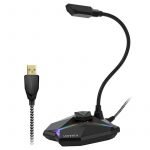 Yanmai G35 Gooseneck RGB Desktop Gaming Microphone | Black - الصورة 6