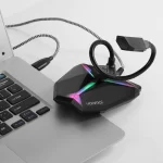 Yanmai G35 Gooseneck RGB Desktop Gaming Microphone | Black - الصورة 2