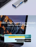 ONTEN 9701 Type-C Hub To 4 port USB HUB