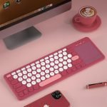 Bluetooth & Wireless Keyboard With Touchpad
