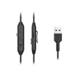 A4tech FSTYLER FH100U USB Stereo Wired Chatting Headset with Mic For PC | Stone Black - الصورة 5