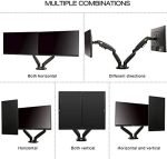NB F160 Dual Monitor Desk Stand