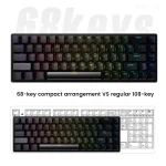 FV-Q68 60% Gaming Keyboard