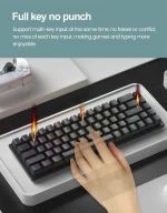 FV-Q68 60% Gaming Keyboard