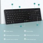 FD T780t Multi-Device Dual Mode Keyboard