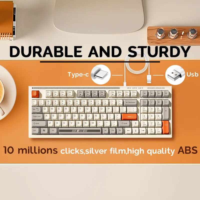 COUGAREGY K-906 RGB Computer Keyboard