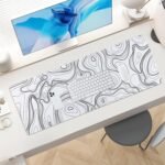Topographic Lines Mouse Pad
