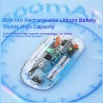 GR-133 Transparent Dual Mode Mouse