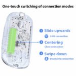 GR-133 Transparent Dual Mode Mouse
