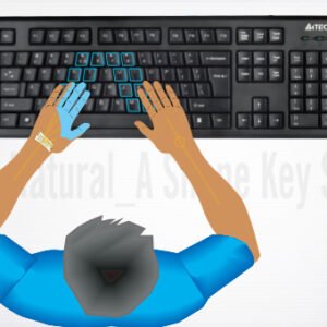 A4Tech KRS-85 A-Shape USB Keyboard