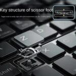 B023 Mini Folding Bluetooth Keyboard - Rechargeable - For Win / iOS / Andriod | Black - Image 3