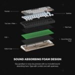 FANTECH ATOM PRO63 MK912 60% Keyboard Gaming Mechanical