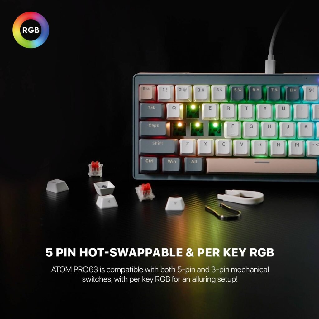 FANTECH ATOM PRO63 60% Keyboard