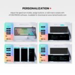 FANTECH ATOM PRO63 MK912 60% Keyboard Gaming Mechanical