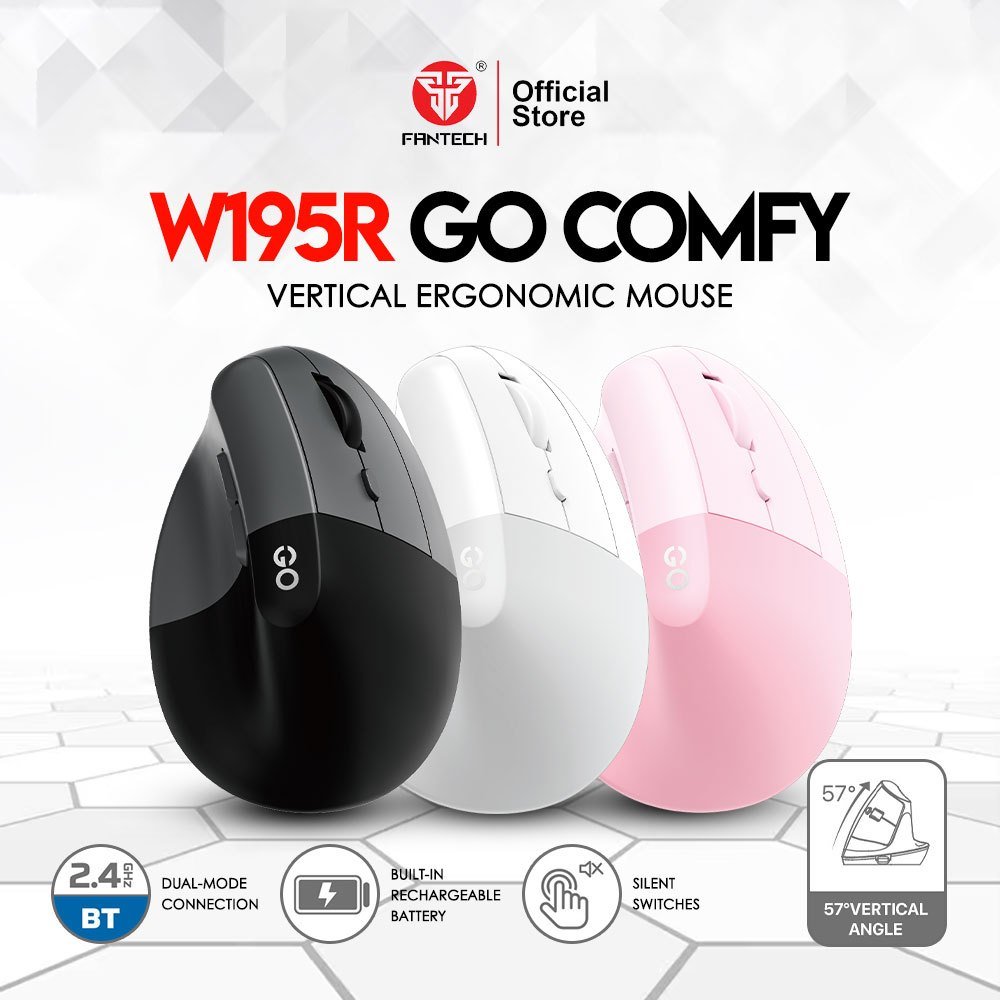 Fantech W195R GO Comfy Mouse Vertical