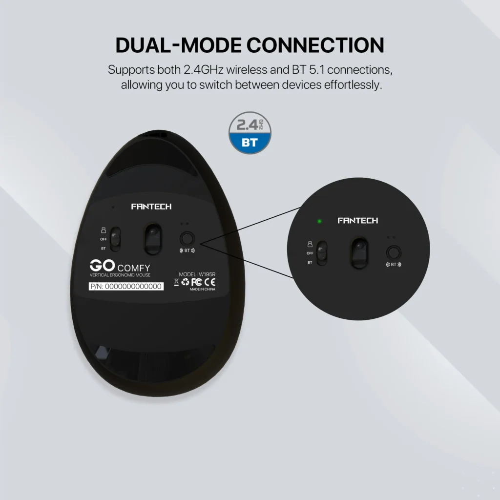Fantech W195R Vertical Mouse