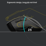 JERTECH W500 Rechargeable Dual Mode Mouse