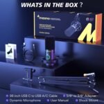 MAONO PD200XS USBXLR Dynamic Microphone Kit