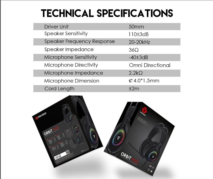 FANTECH HG25 Orbit 7.1 Gaming Headset