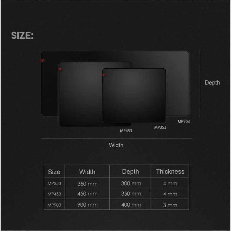 FANTECH VIGIL MP353 Desk Mat