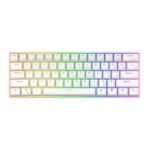ASESTEK AK61 60% Gaming Keyboard white