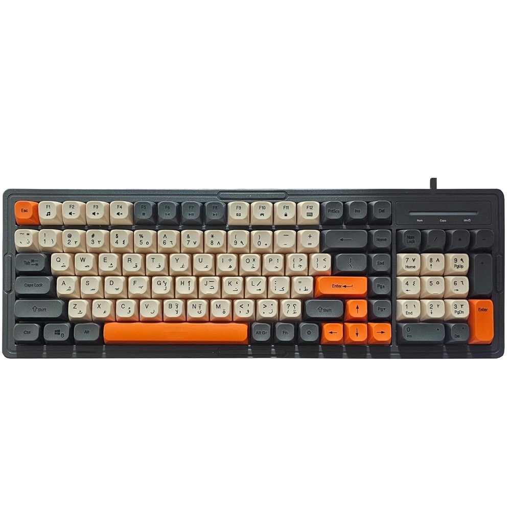 JeDEL K32 RGB Multimedia Keyboard (1) JeDEL K32 RGB Multimedia Keyboard