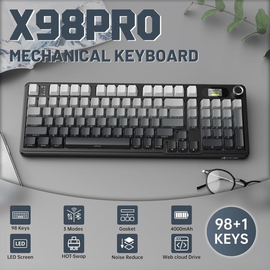 ATTACK SHARK X98 PRO Wireless Keyboard