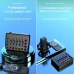F9 Wireless Live Sound Card Mixer
