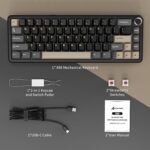 ATTACK SHARK X66 Wireless 60% Gaming Keyboard