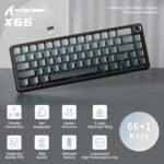 ATTACK SHARK X66 Wireless 60% Gaming Keyboard