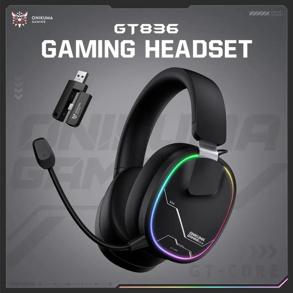 ONIKUMA GT836 Wireless Gaming Headset