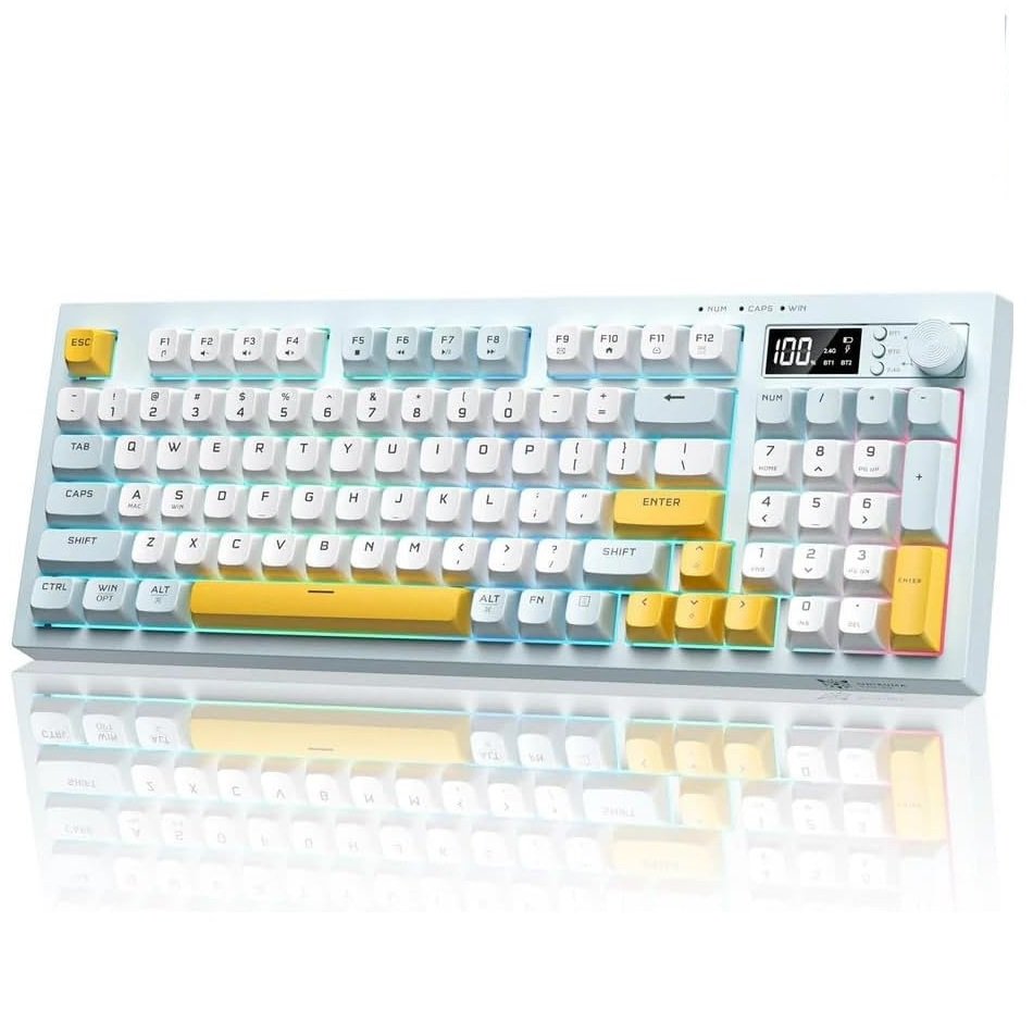 Onikuma G80 Wireless Keyboard Tri-Mode (1) Onikuma G80 Wireless Gaming Keyboard