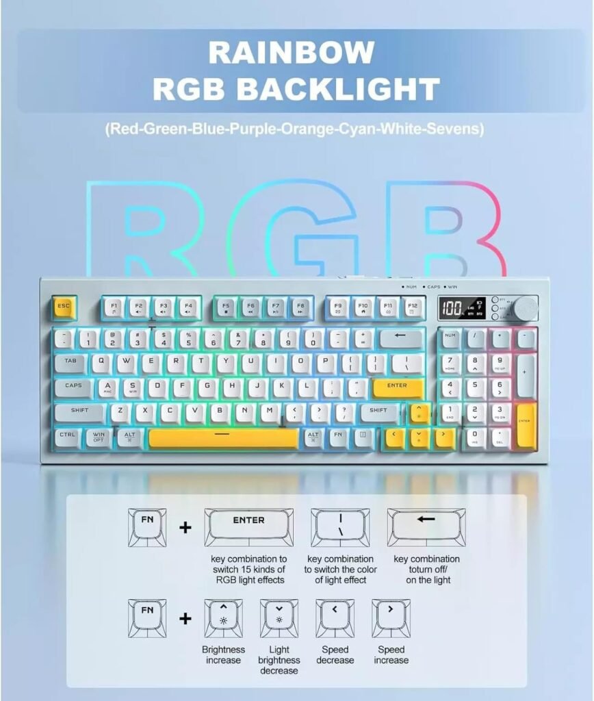 Onikuma G80 Wireless Gaming Keyboard