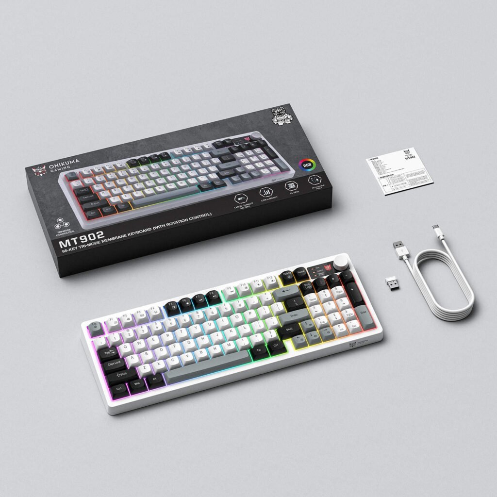 ONIKUMA MT902 Wireless Gaming Keyboard