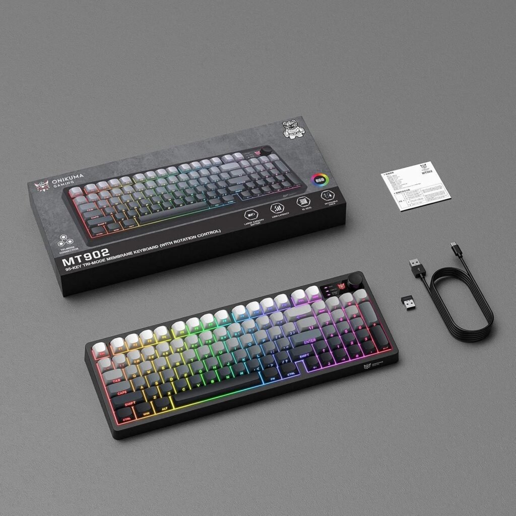 ONIKUMA MT902 Wireless Gaming Keyboard
