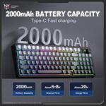 ONIKUMA MT902 Wireless Gaming Keyboard