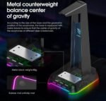 ONIKUMA ST2 RGB Headphone Stand